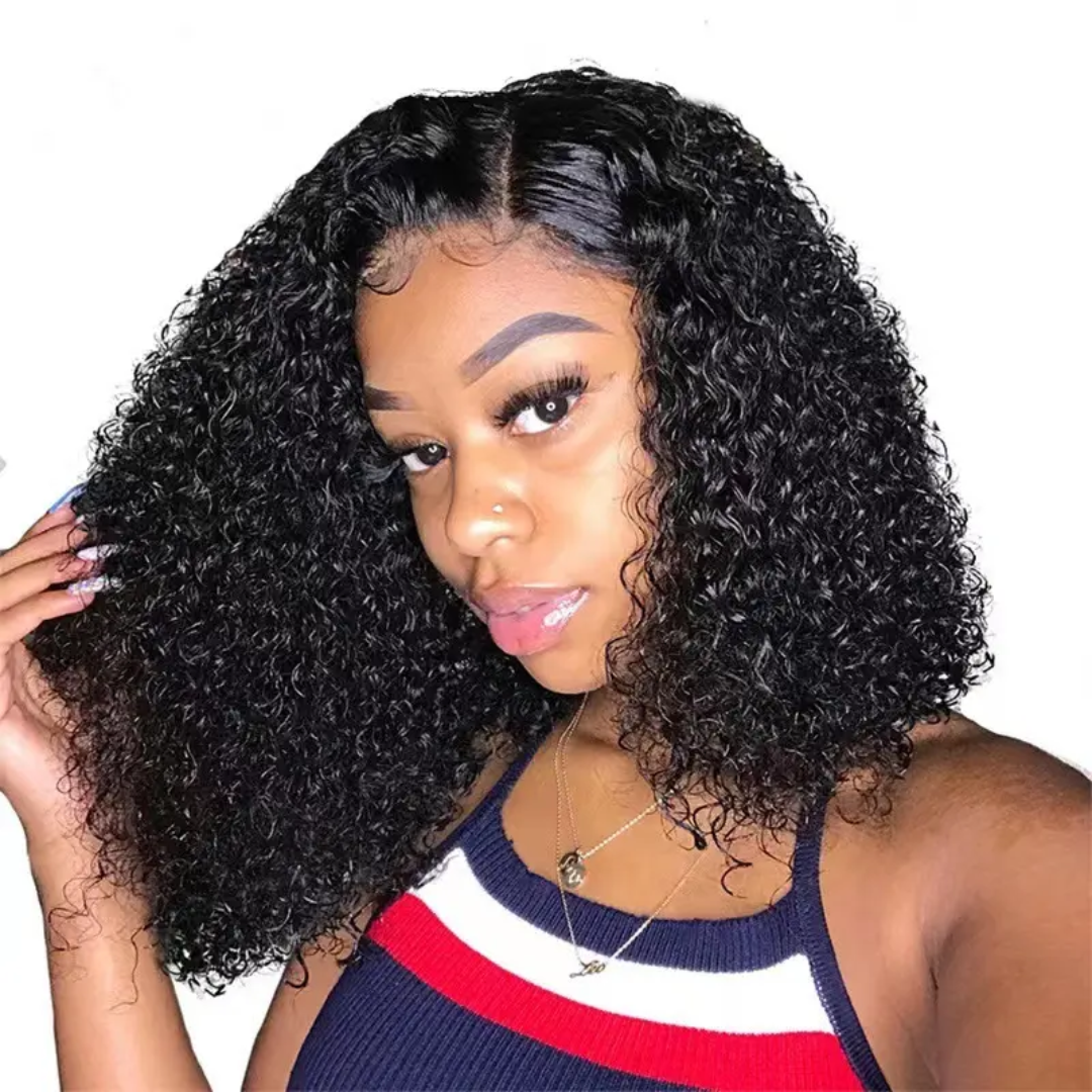 Perruque cheveux frisés